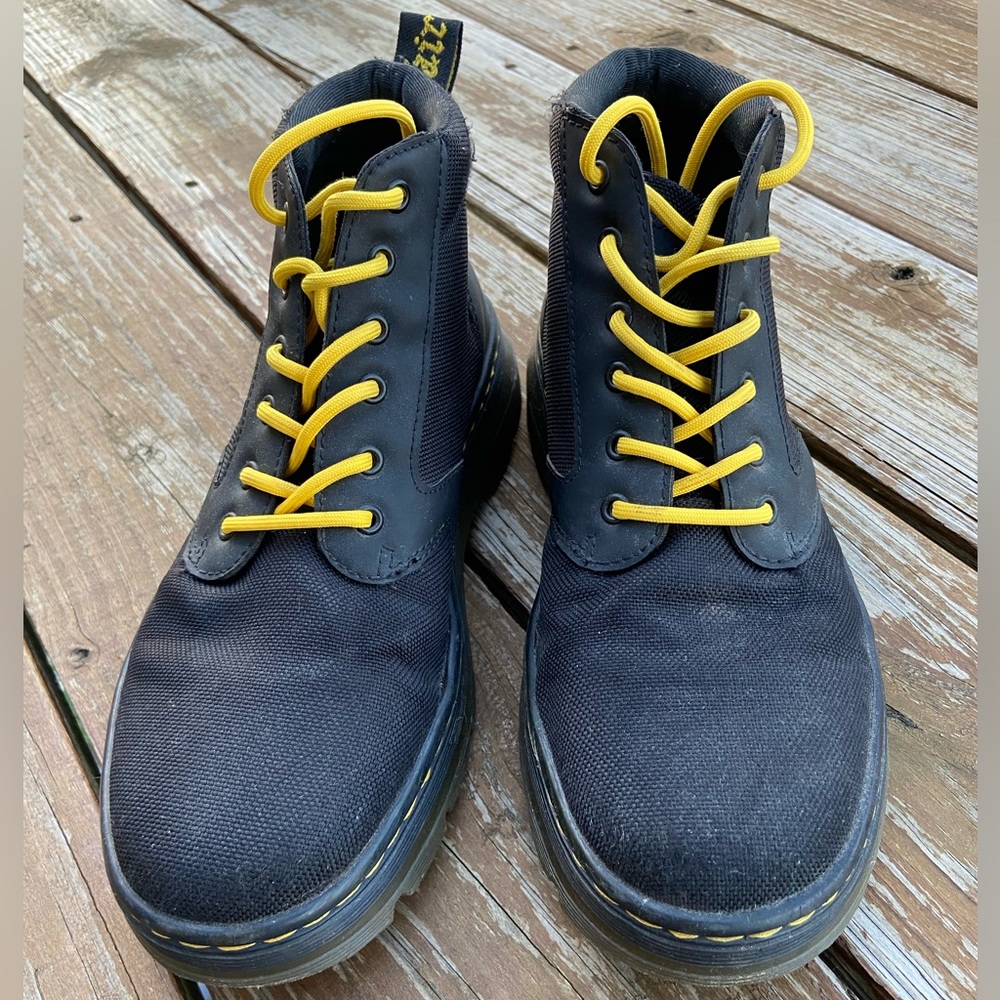 Dr. Martens Unisex Bonny Chukka Boot in Black Canvas